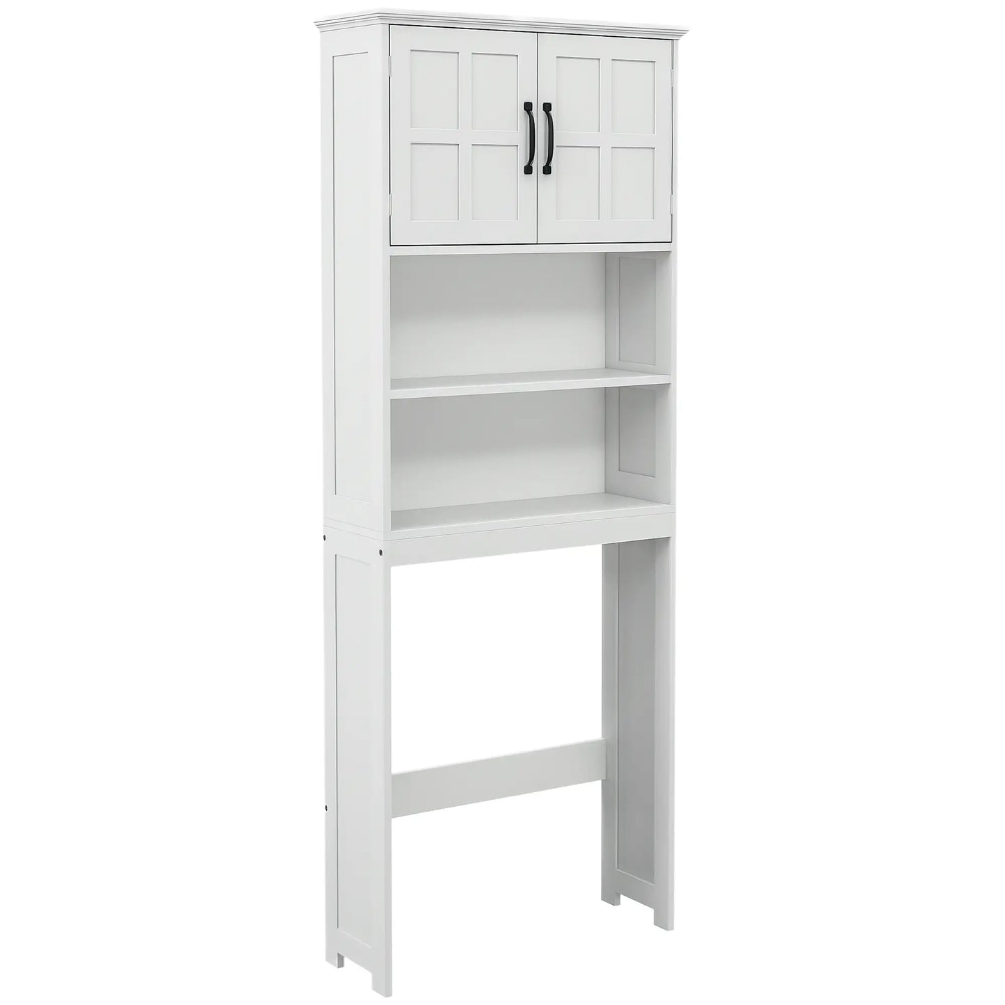 Over Toilet Storage, Bathroom Cabinet with Shelves, Double Door, White Over The Toilet Storage at Gallery Canada