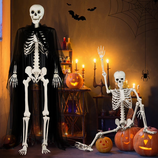 5.4 Ft Halloween Skeleton Decoration, White Halloween White at Gallery Canada