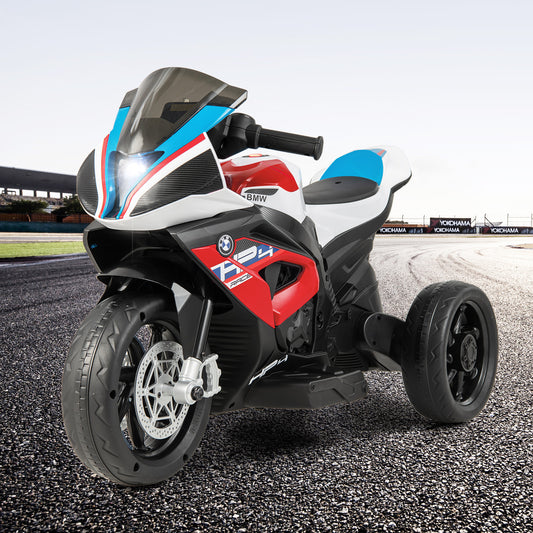 12V Licensed Kids Motorcycle Ride-On Toy, 37-96 Months, Red Powered Ride On Toys Red at Gallery Canada