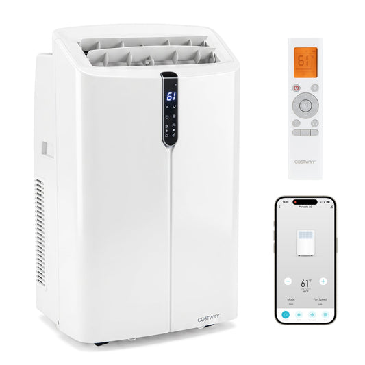 14,000 BTU Smart Portable AC With App Control, White Air Coolers White at Gallery Canada