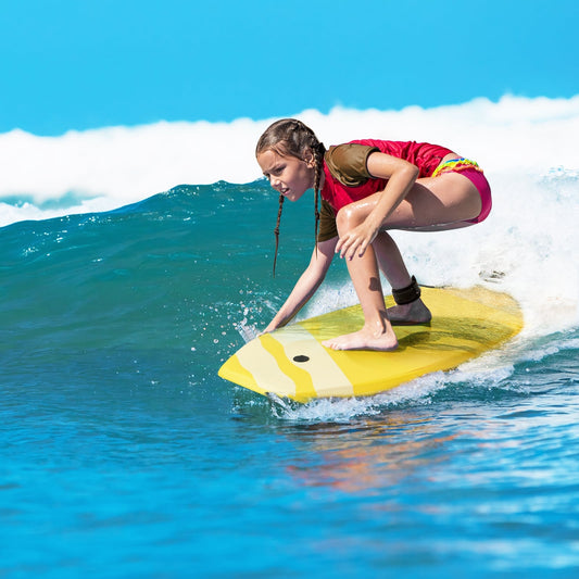 Lightweight Bodyboard, EPS Core, S Size, Yellow Surfing Yellow at Gallery Canada