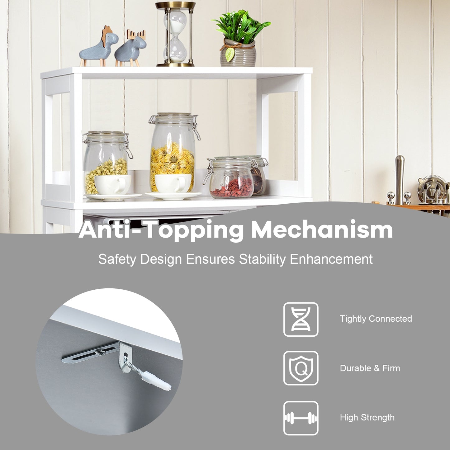 Bathroom Storage Cabinet With Shelf, Drawer, White Floor Cabinets at Gallery Canada