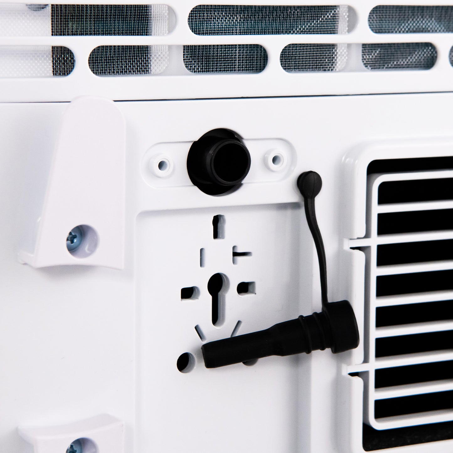 10000 BTU 3-In-1 Portable Air Conditioner, Fan, Dehumidifier, Black, White Portable Air Conditioners at Gallery Canada