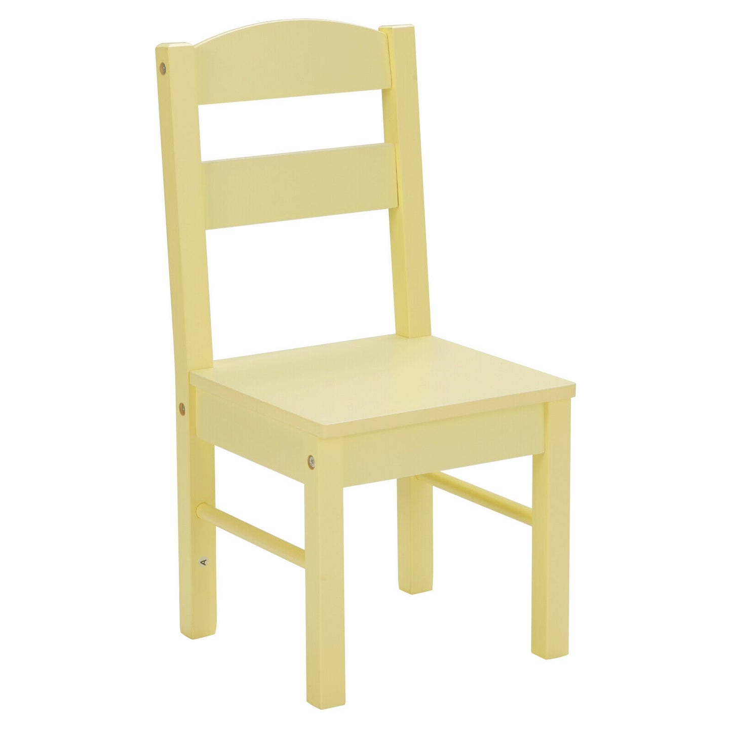 5 Pieces Kids Pine Wood Table Chair Set, Multicolor Kids Table & Chair Sets at Gallery Canada