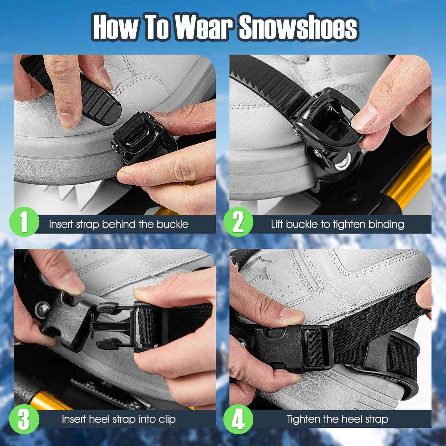Lightweight Terrain Snowshoes, 21 Inches, Golden Winter Sports & Activities at Gallery Canada
