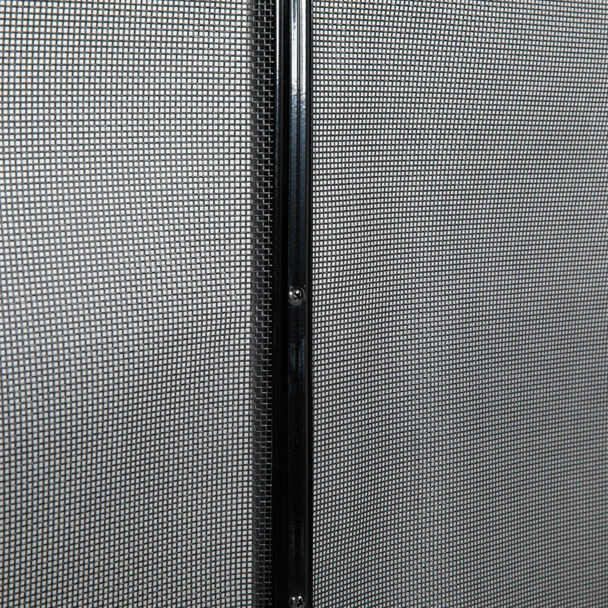 4 Panel Swimming Pool Fence, Aluminum Rustproof, 4' x 12', Black Garden Fences at Gallery Canada