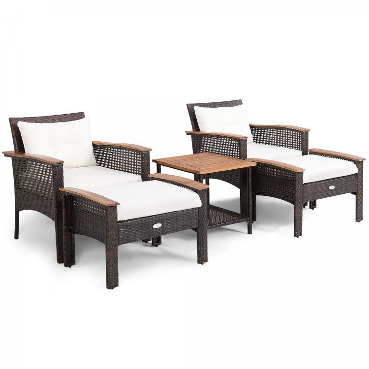 3-Piece Patio Lounge Set, Umbrella & Side Table Patio Conversation Sets at Gallery Canada