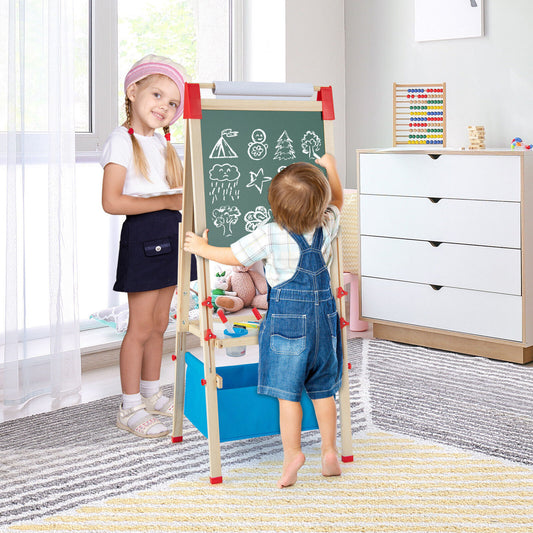 3-In-1 Double-Sided Adjustable Kid Easel, Multicolor Art Easels Multicolor at Gallery Canada