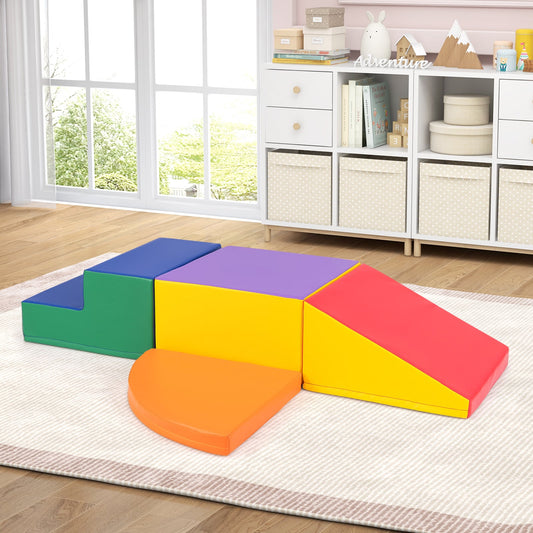 4-Piece Foam Block Play Set, Infant Baby, Red Baby Gyms & Playmats Red at Gallery Canada