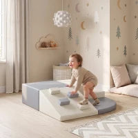 4-Piece Soft Play Climbing Blocks Set For Baby Indoor Kids Gym & Playmats Multi Colour at Gallery Canada