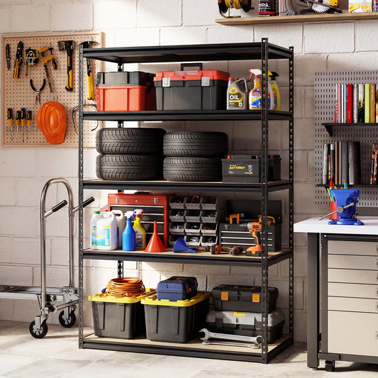 5-Tier Garage Shelving Unit, 2200 LBS Heavy Duty, Adjustable Utility Rack, Set of 3 Garages Options at Gallery Canada