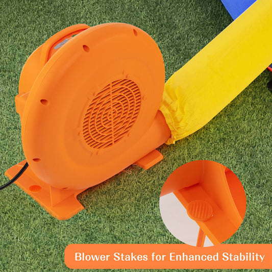 680W Air Blower, 1.0HP, 25 Feet Wire, GFCI Plug, Orange Air Blowers Orange at Gallery Canada
