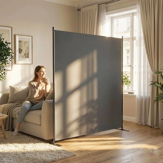 Outdoor Privacy Screen, 70.9" x 70.9", Dark Grey Side Awnings Dark Grey at Gallery Canada