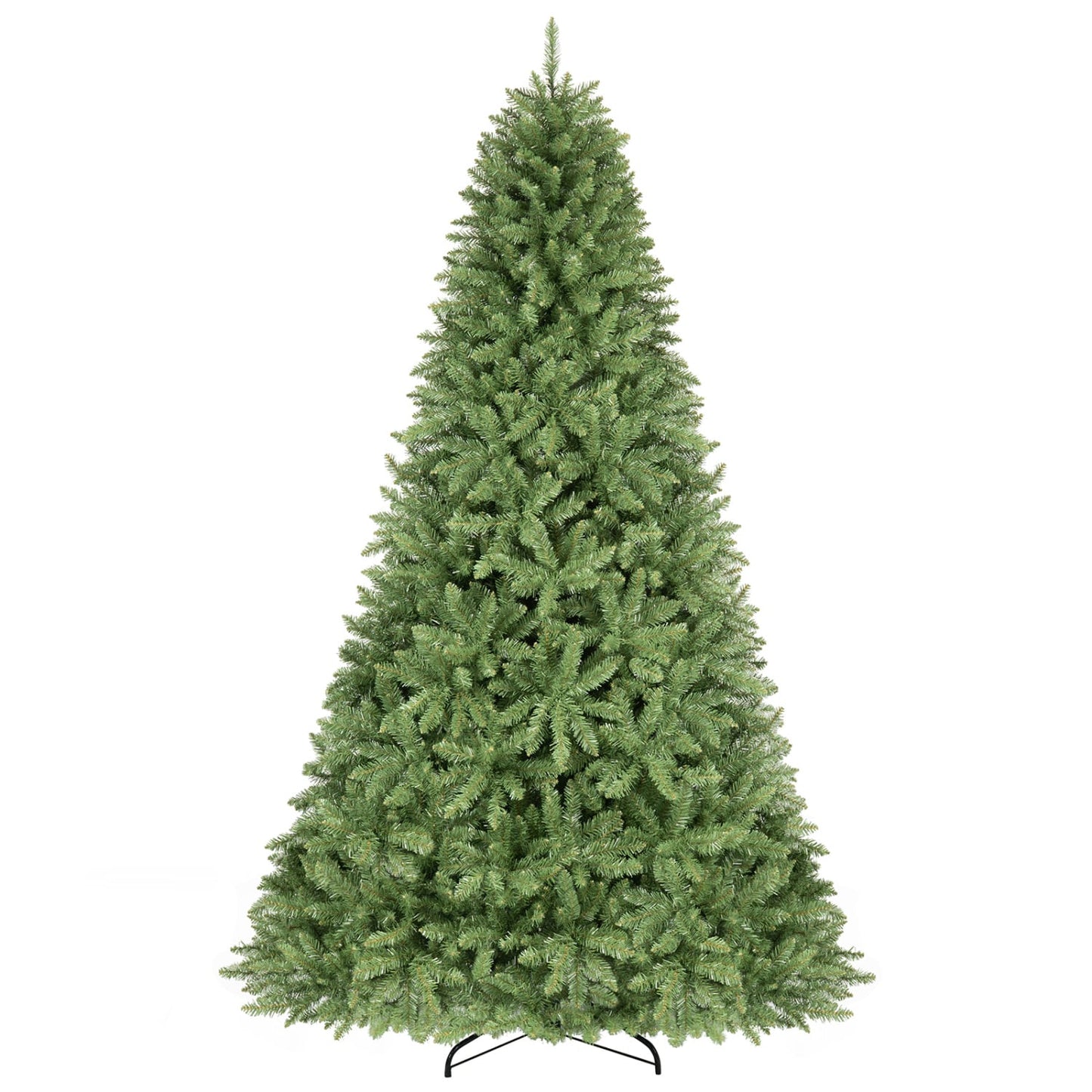 7.5 PIEDS Sapin de Noël artificiel, charnières faciles à installer, vert
