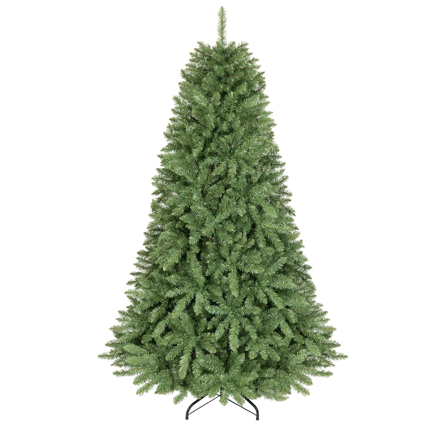 Sapin de Noël artificiel de 9 pieds avec charnières, vert