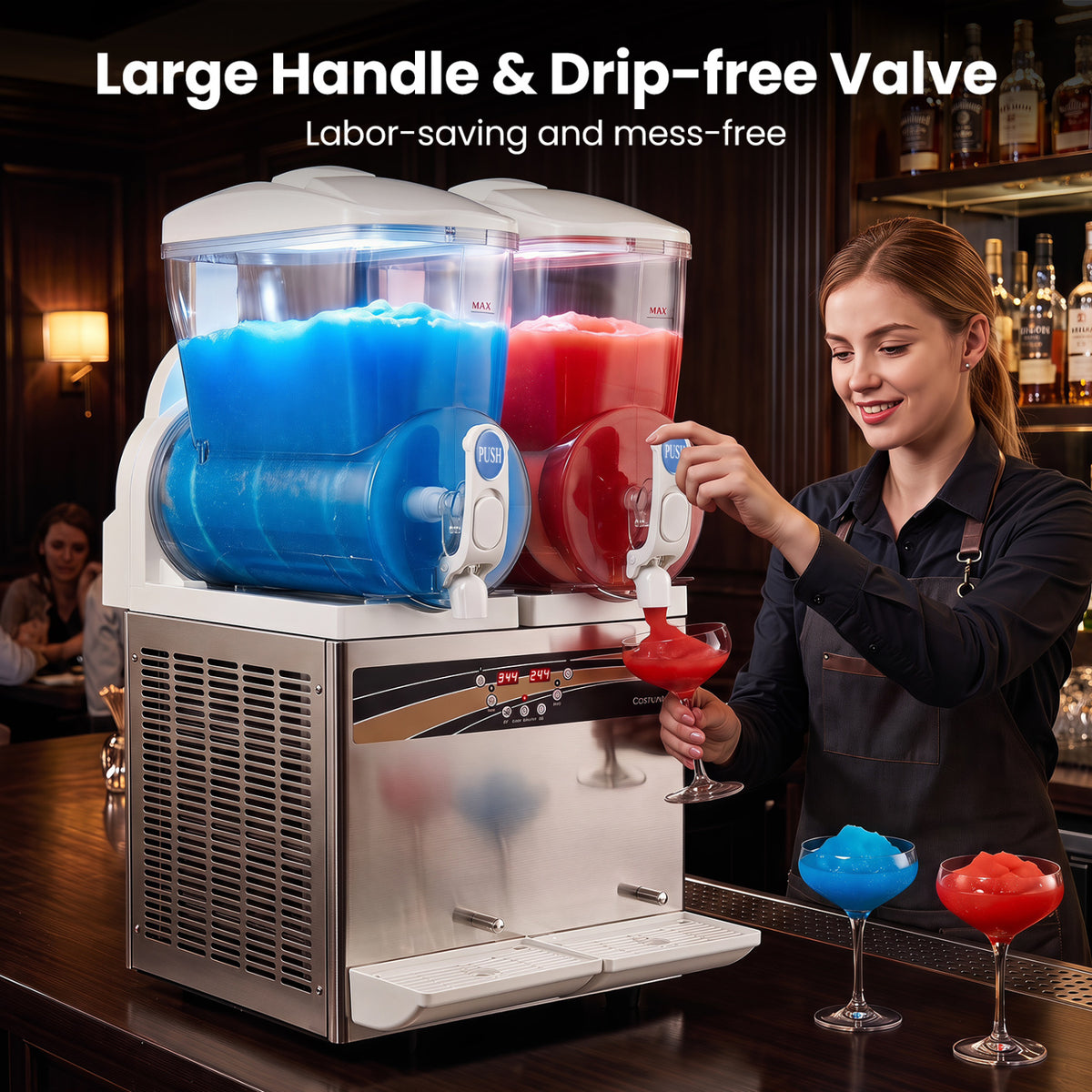 8 Gal Commercial Slushie Machine Ice Crushers & Shavers at Gallery Canada