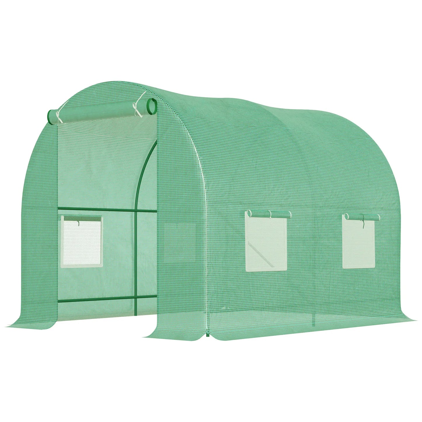 8'x6.6'x6.6' Walk-In Greenhouse, Garden Tunnel, Steel Frame, Roll-Up Door Walk In Greenhouses at Gallery Canada