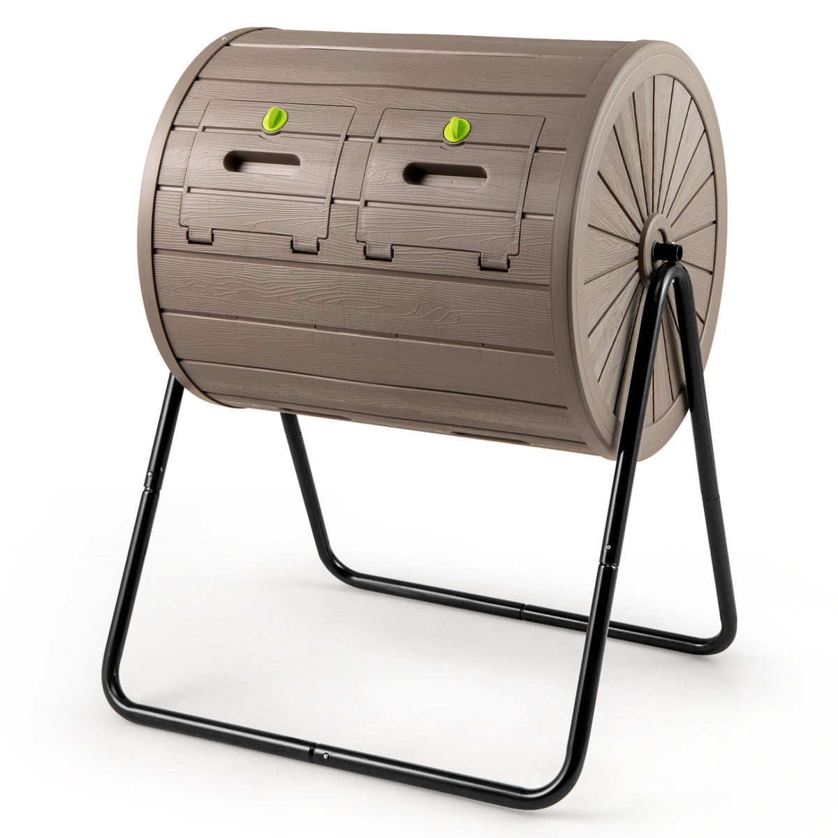 Compost Tumbler 37.5 Gallon Large Outdoor Compost Bin, Coffee Garden Tools at Gallery Canada