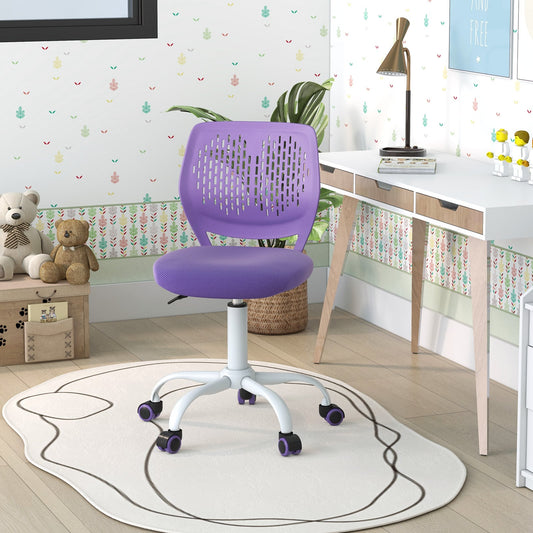 Ergonomic Children Study Chair, Adjustable Height, Purple Kids Chairs & Seating Purple at Gallery Canada
