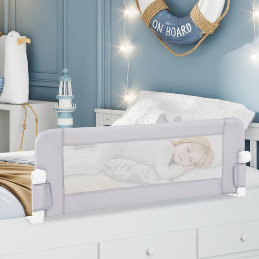 Foldable Bed Rail Baby Bed Guard, Light Gray Bed Rails Light Gray at Gallery Canada