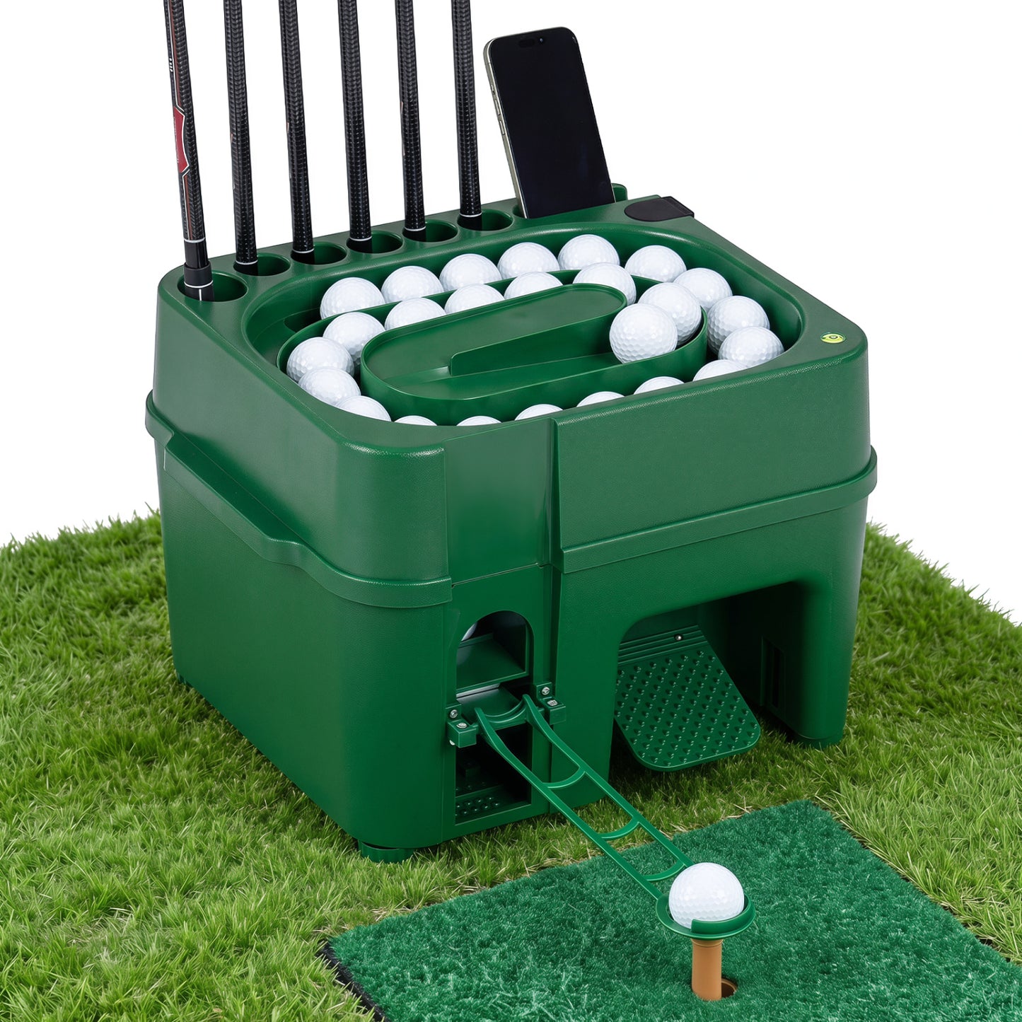 Golf Ball Dispenser, 6-Club Holder, 50-Ball Capacity Sport Equipments at Gallery Canada