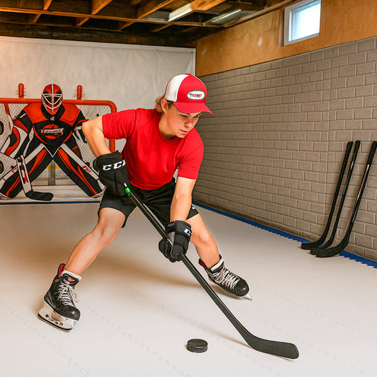 Hockey Flooring Tiles for Training Dryland Synthetic Ice Tiles Hockey Shooting Equipment Winter Sports & Activities Options at Gallery Canada