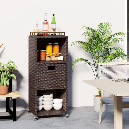 Outdoor Storage Cabinet With Drawer, 3 Shelves, Backyard Sheds & Outdoor Storage Options at Gallery Canada