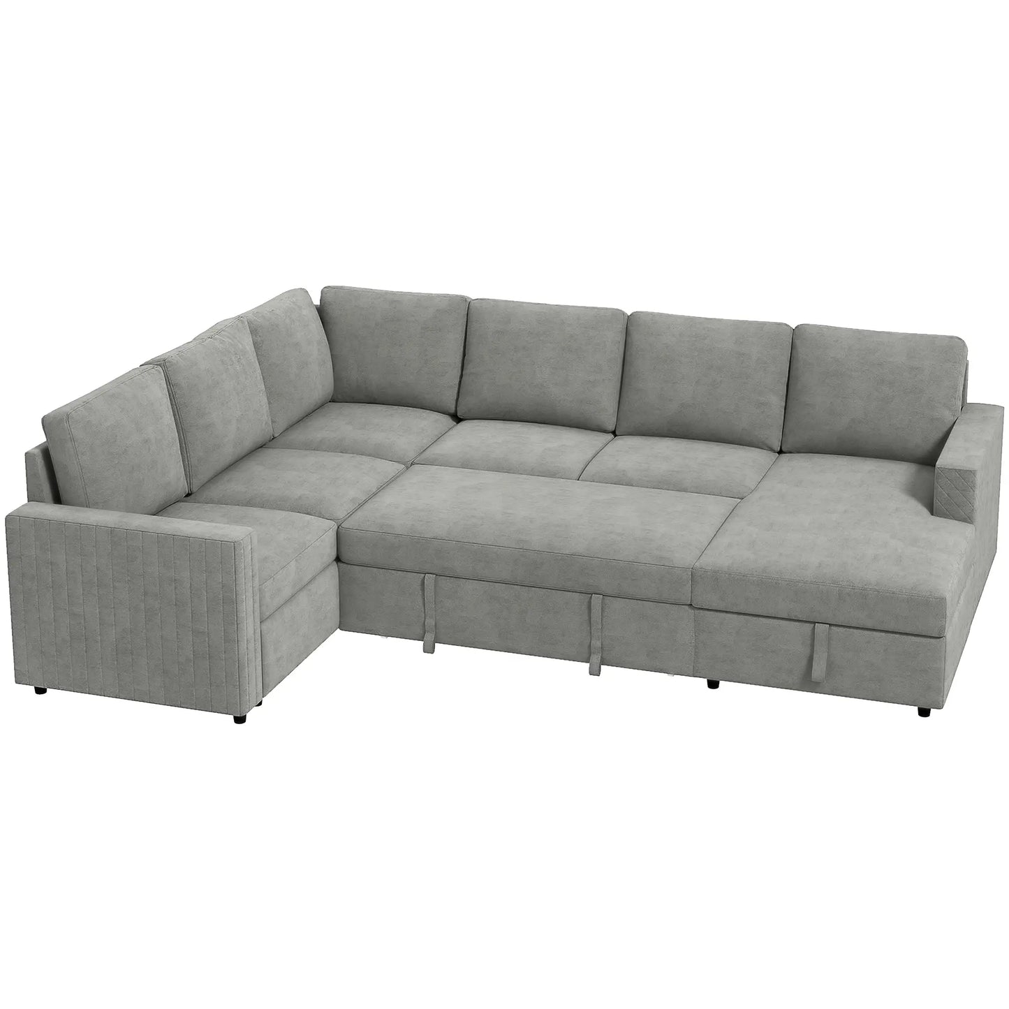 Pull Out Sofa Bed, Sleeper Couch with Storage, Velvet Upholstery, Velvet Sofas & Reclining Chairs at Gallery Canada