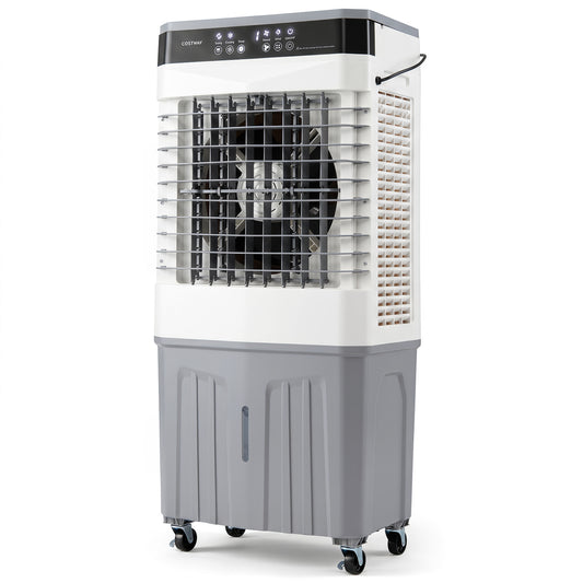 2100 CFM 3-In-1 Evaporative Air Cooler, 7.2 Gal Tank, White Air Coolers White at Gallery Canada