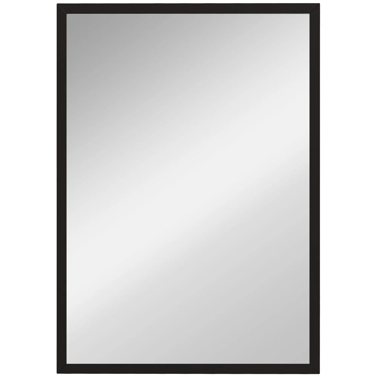 22" x 30" Bathroom Mirror, Rectangular Wall Mirror, Black Wall Mirrors at Gallery Canada