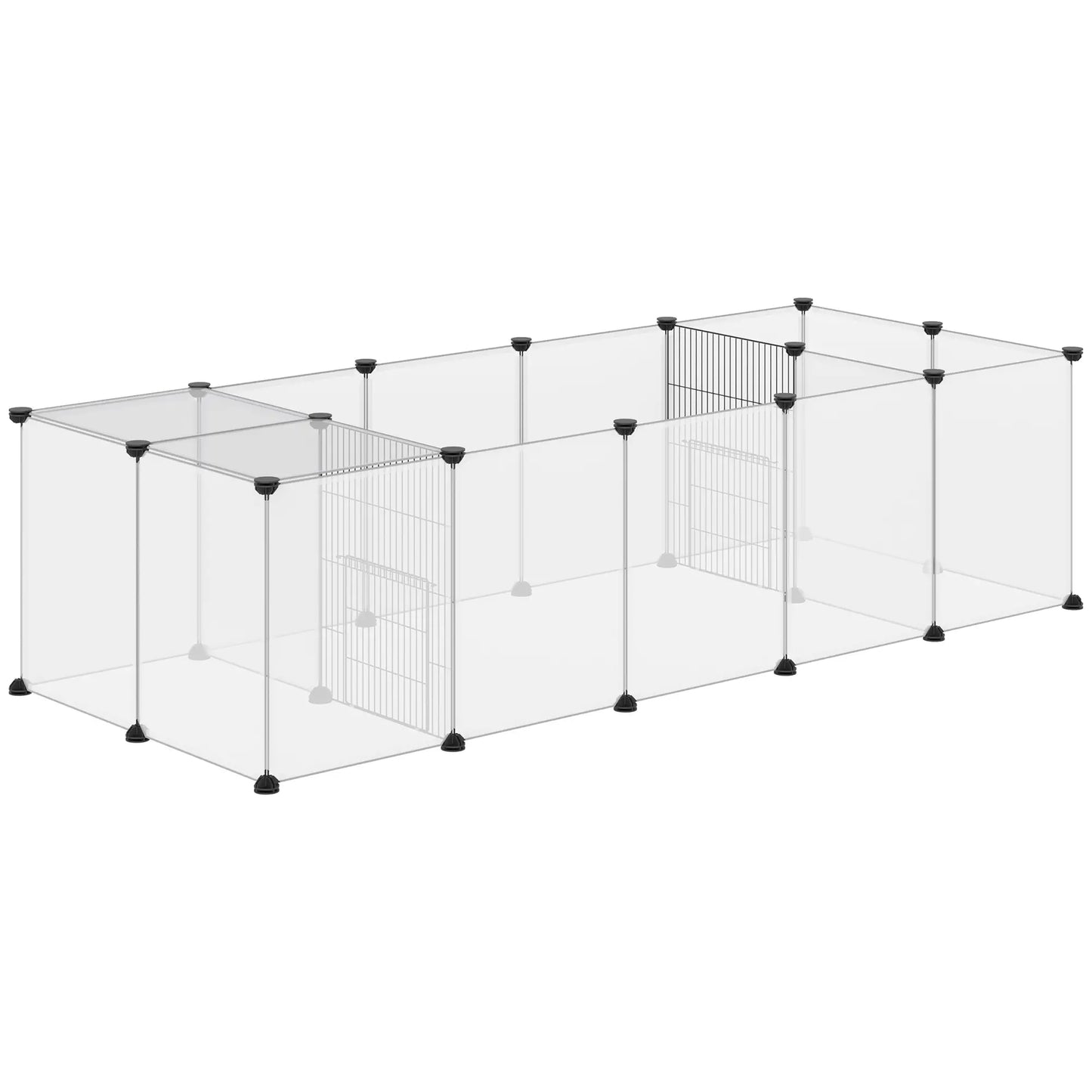 20 Panels DIY Small Animal Cage, With Door, Top Cover, White Houses & Habitats at Gallery Canada