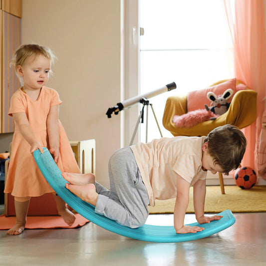 32.3" Balance Board, Kids Wobble Board, Ages 3-6, Blue Baby Gym & Playmats Blue at Gallery Canada