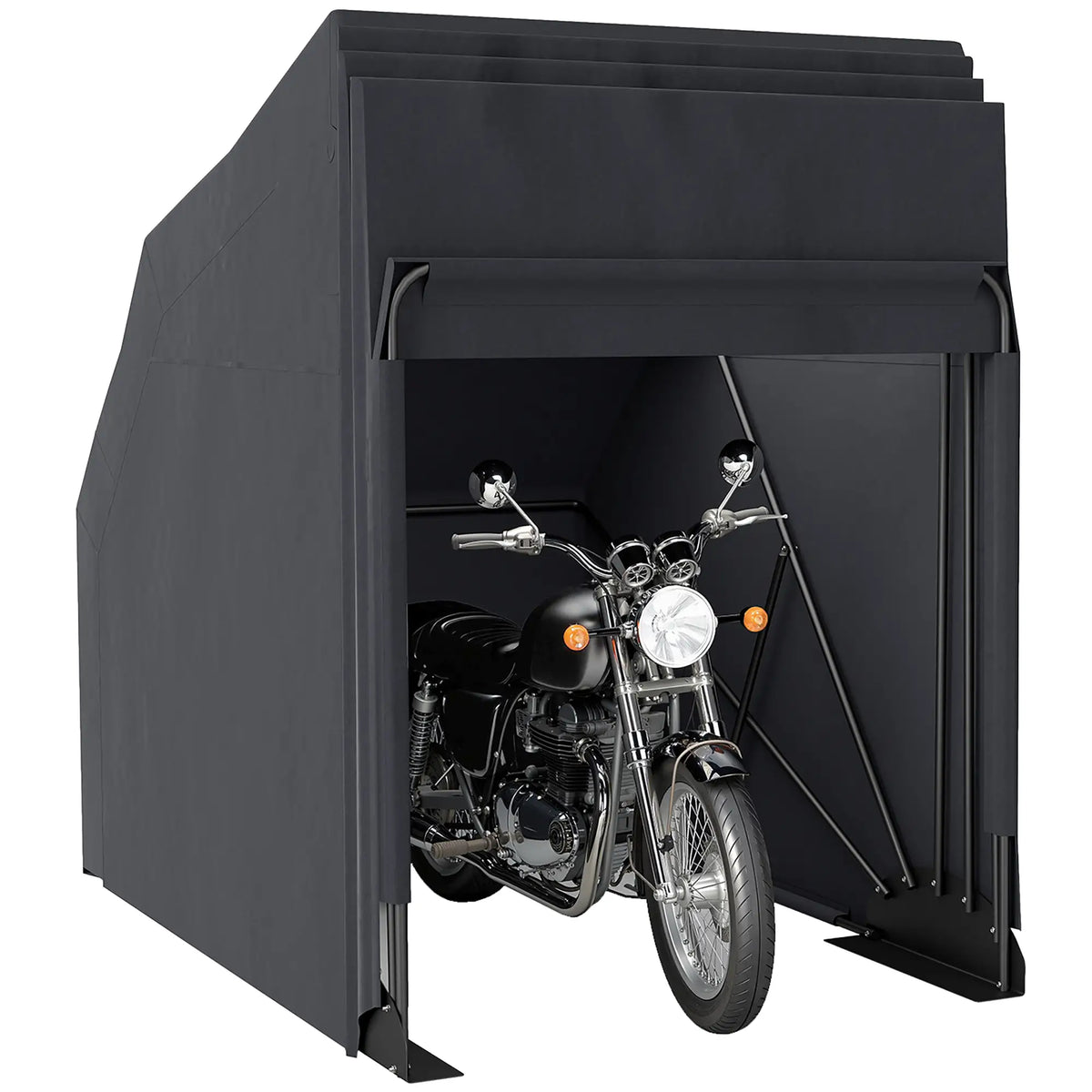 Motorcycle Shelter, Waterproof Cover Tent, 2 Mesh Windows, UV Protected Car Shelters at Gallery Canada