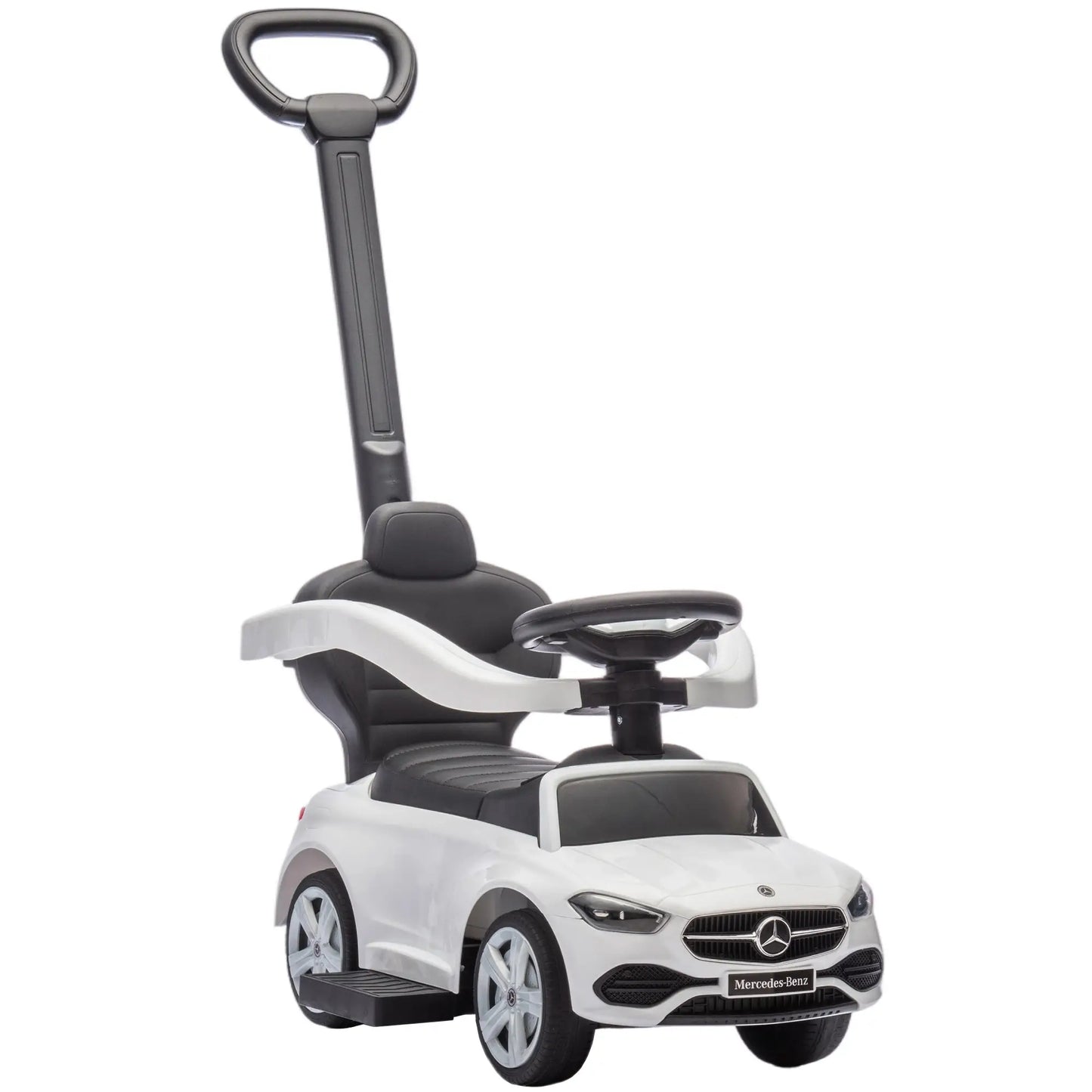 Mercedes-Benz 2-in-1 Toddler Push Car, White Push Cars for Toddlers at Gallery Canada