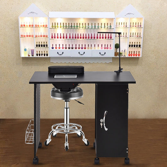 Deluxe Salon Steel Frame Manicure Table Spa & Salon Options at Gallery Canada
