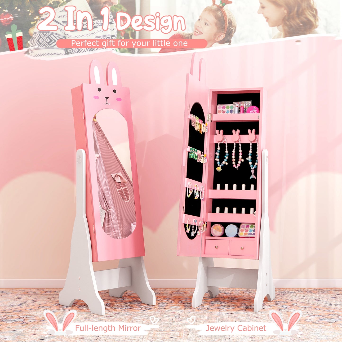Kids Room Furniture Set, Princess Vanity Table And Chair, Pink Kids Vanities at Gallery Canada