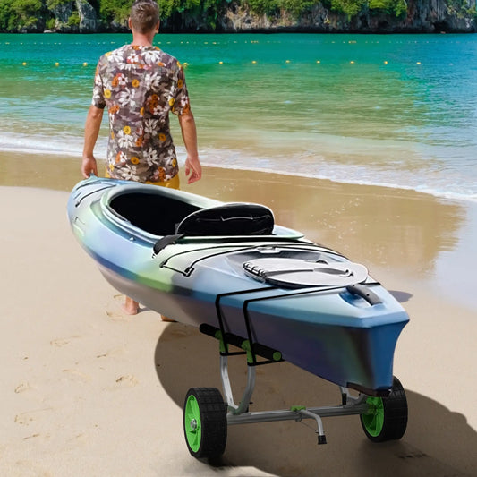 Adjustable Width Kayak Cart Dolly, Green Kayak Carts Green and Black at Gallery Canada