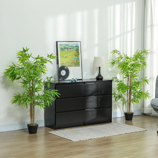 Artificial Bamboo Tree Set, 5ft Realistic Leaf, Natural Trunk, Nursery Plant Artificial Trees Green at Gallery Canada