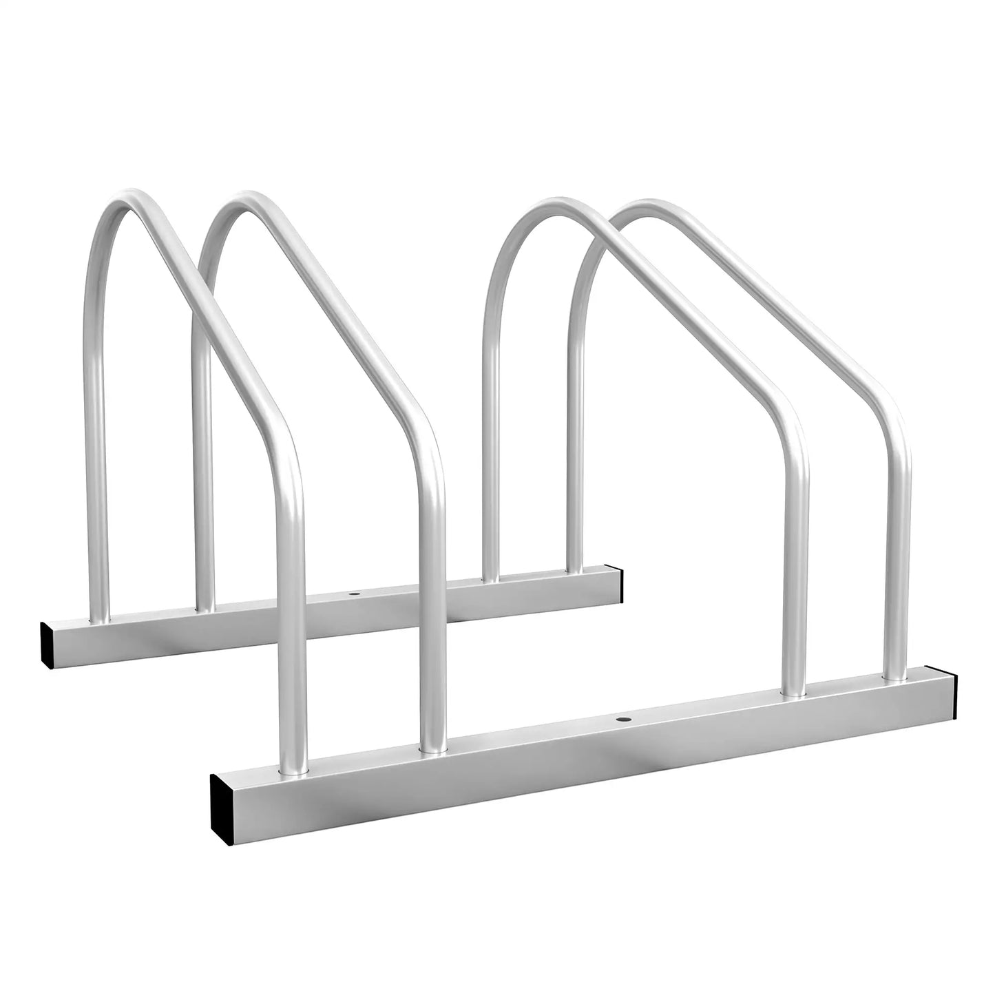 Adjustable 2-Bike Rack, Steel Stand, Garage Organizer, Silver Bike Parking Stands at Gallery Canada
