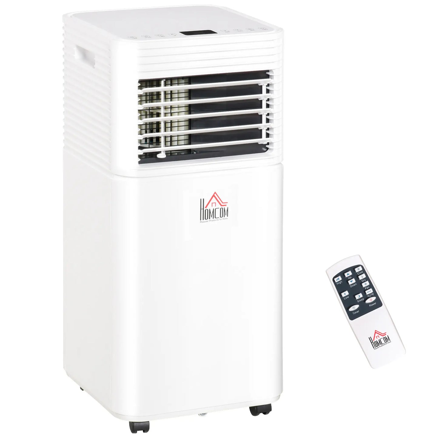8000 BTU Portable Air Conditioner with Fan &; Dehumidifier Mode, Quiet AC Unit with Remote Control, 24-Hour Timer, White Air Conditioner at Gallery Canada