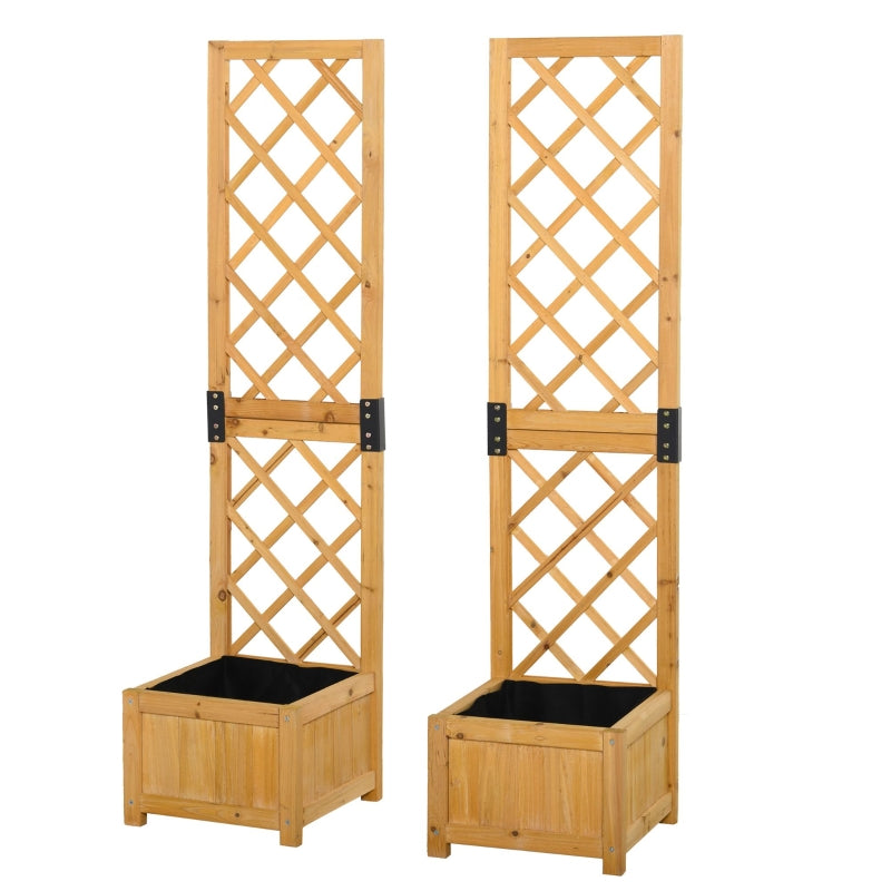 Wooden Planter Boxes