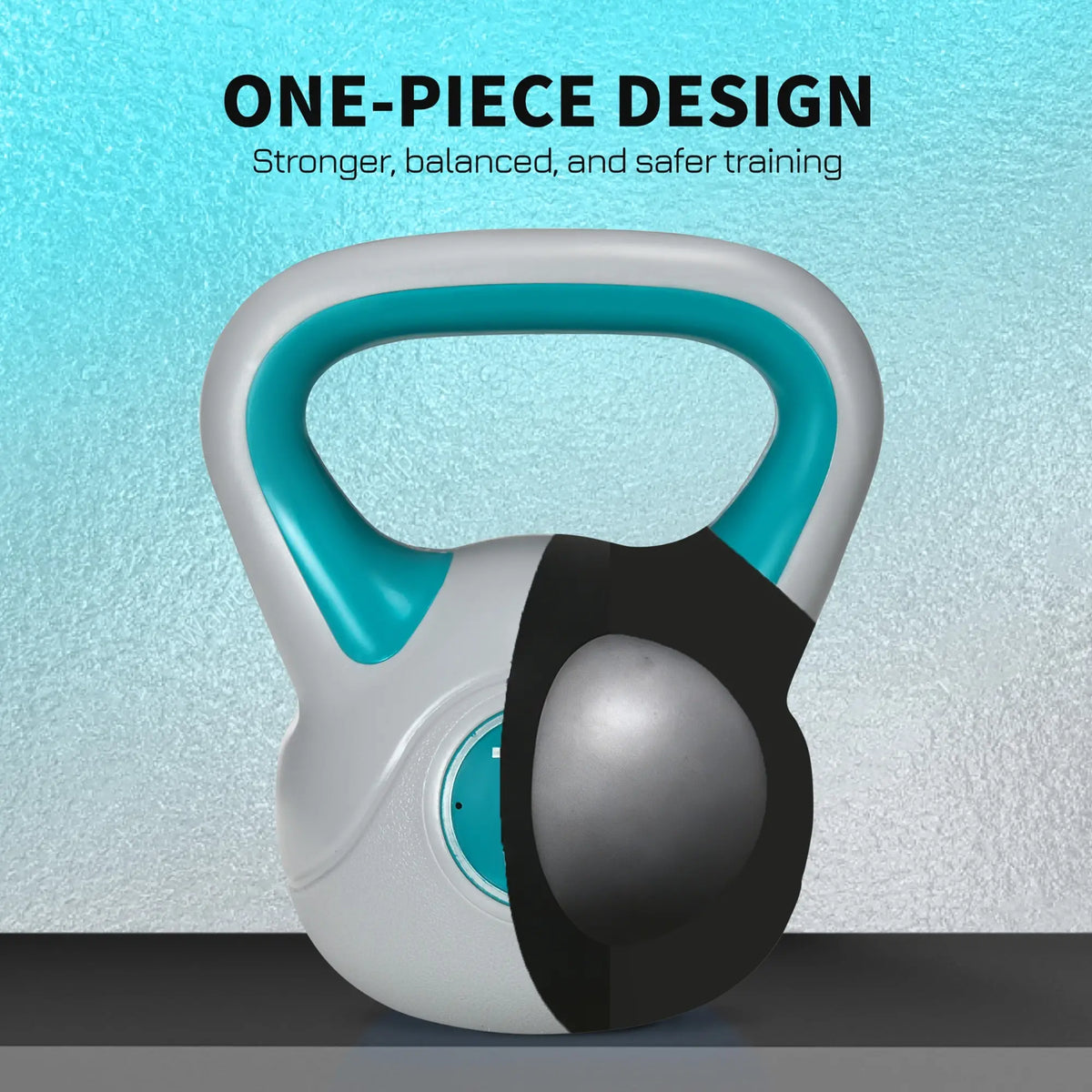22 Lb Soft Kettlebell, Sand Filled Weight, Light Blue Strength Training Equipment at Gallery Canada
