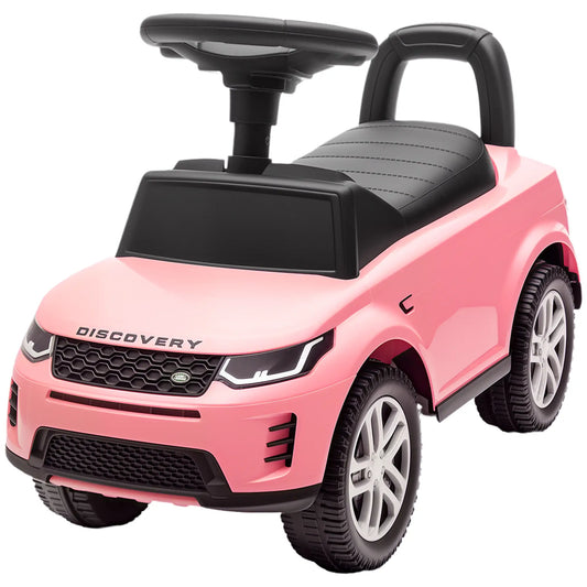 Land Rover Ride On Push Car, 18-36 M, Anti-Tip, Horn, Sounds, Pink Push Cars for Toddlers Pink at Gallery Canada