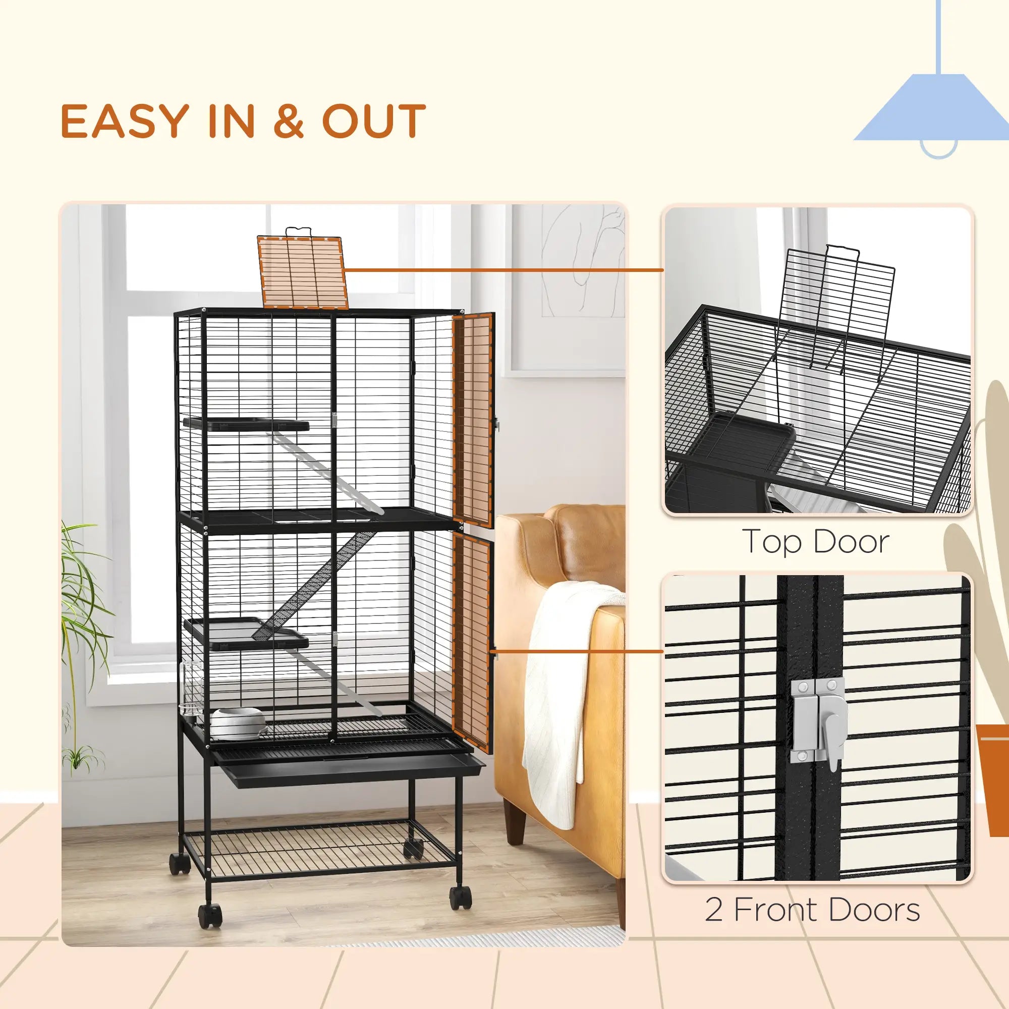 Small Animal Cage 53.5