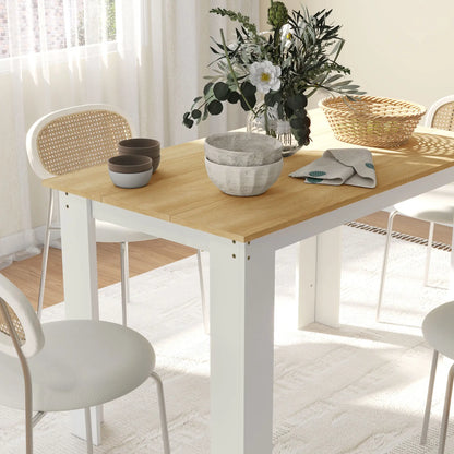 Kitchen Table for 4-6, Wood Effect Dining Table, Oak Bar Tables at Gallery Canada