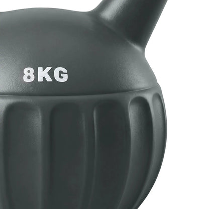 18 lbs Kettlebell, Non-Slip Handle For Home Gym, Grey Strength Training Equipment at Gallery Canada