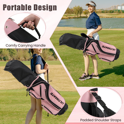Women's Complete Golf Club Set, 10 Pieces, Alloy Driver, Pink Golf at Gallery Canada