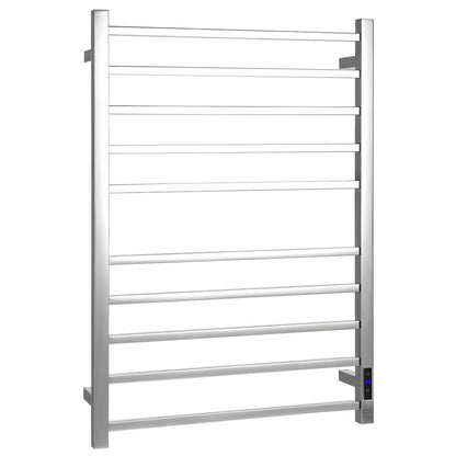 10-Bar Electric Stainless Steel Towel Warmer Towel Racks Options at Gallery Canada