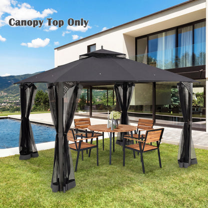 10 X 12 Ft Gazebo Replacement Top, Gray Gazebos at Gallery Canada