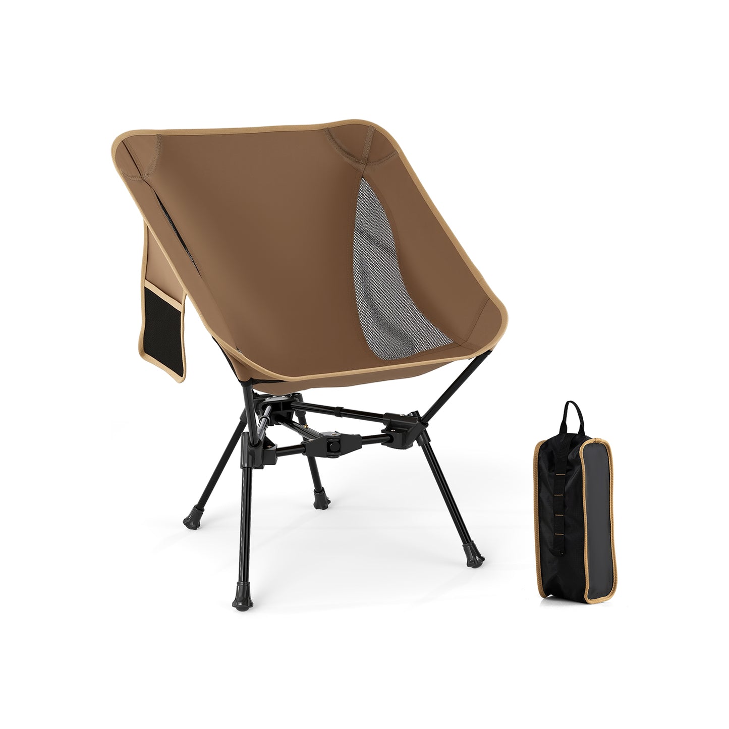 Portable Camping Chair With Compact Bag, Coffee Camping Furniture at Gallery Canada